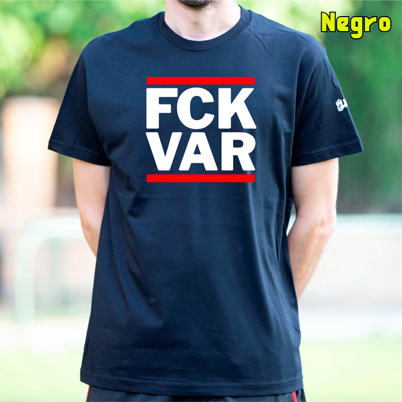 Camiseta Hombre Manga Corta - FCK VAR