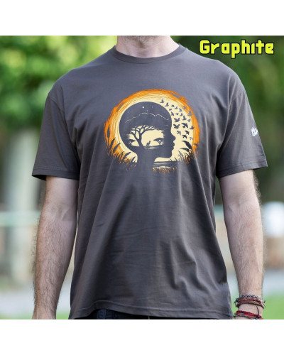 Camiseta Hombre Manga Corta - SOÑANDO SABANA