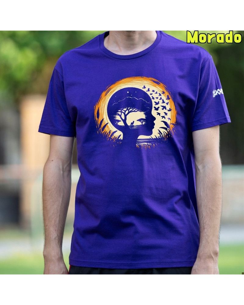 Camiseta Hombre Manga Corta - Soñando Sabana