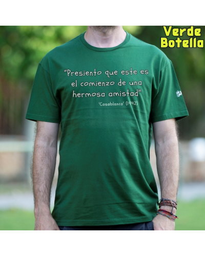 Camiseta Hombre Manga Corta - Casablanca