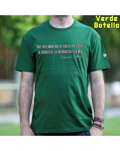 Camiseta Hombre Manga Corta - 3 MANERAS