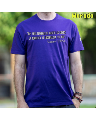 Camiseta Hombre Manga Corta - 3 MANERAS