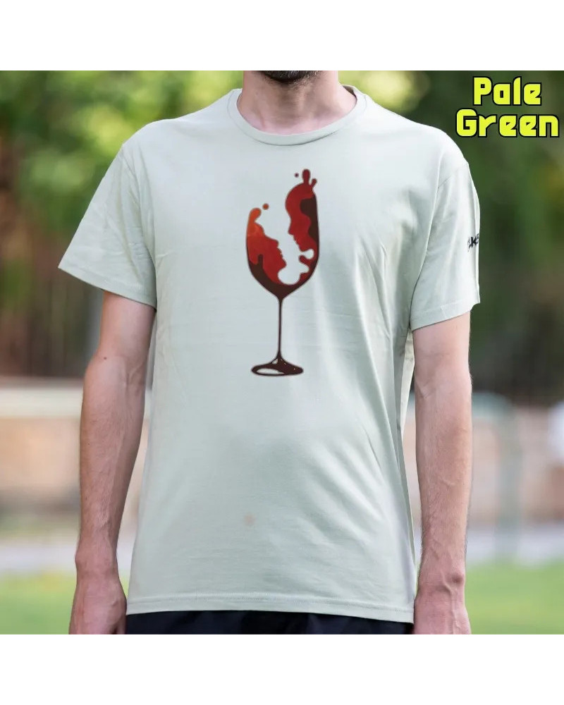 Camiseta Hombre Manga Corta - COPA VINO