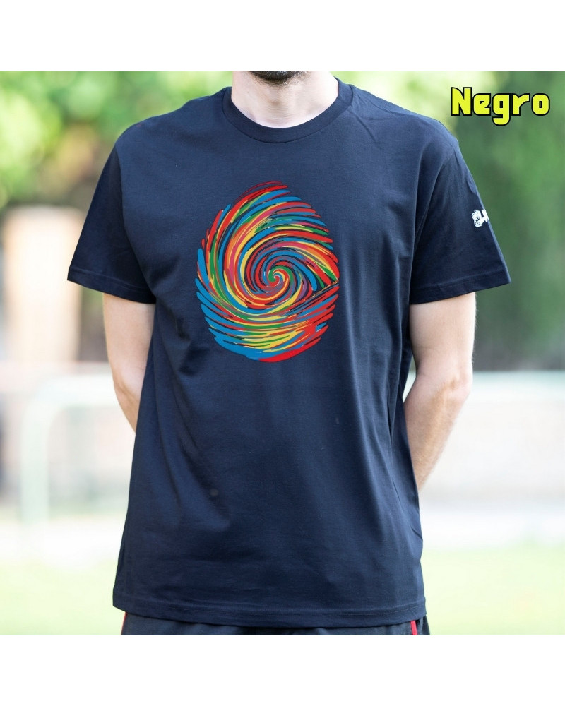 Camiseta Hombre Manga Corta - HUELLA DACTILAR