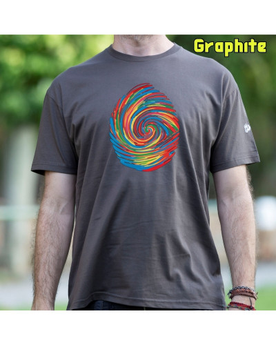 Camiseta Hombre Manga Corta - HUELLA DACTILAR