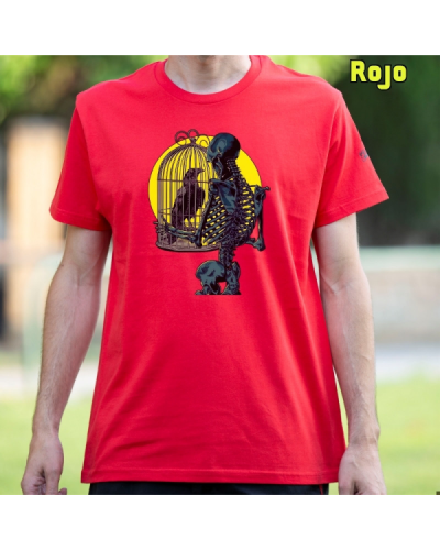 Camiseta Hombre Manga Corta - RAVEN