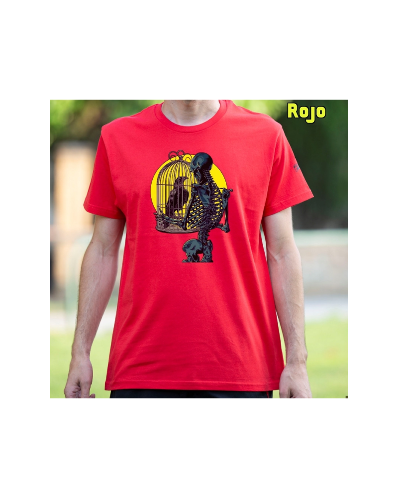 Camiseta Hombre Manga Corta - Raven