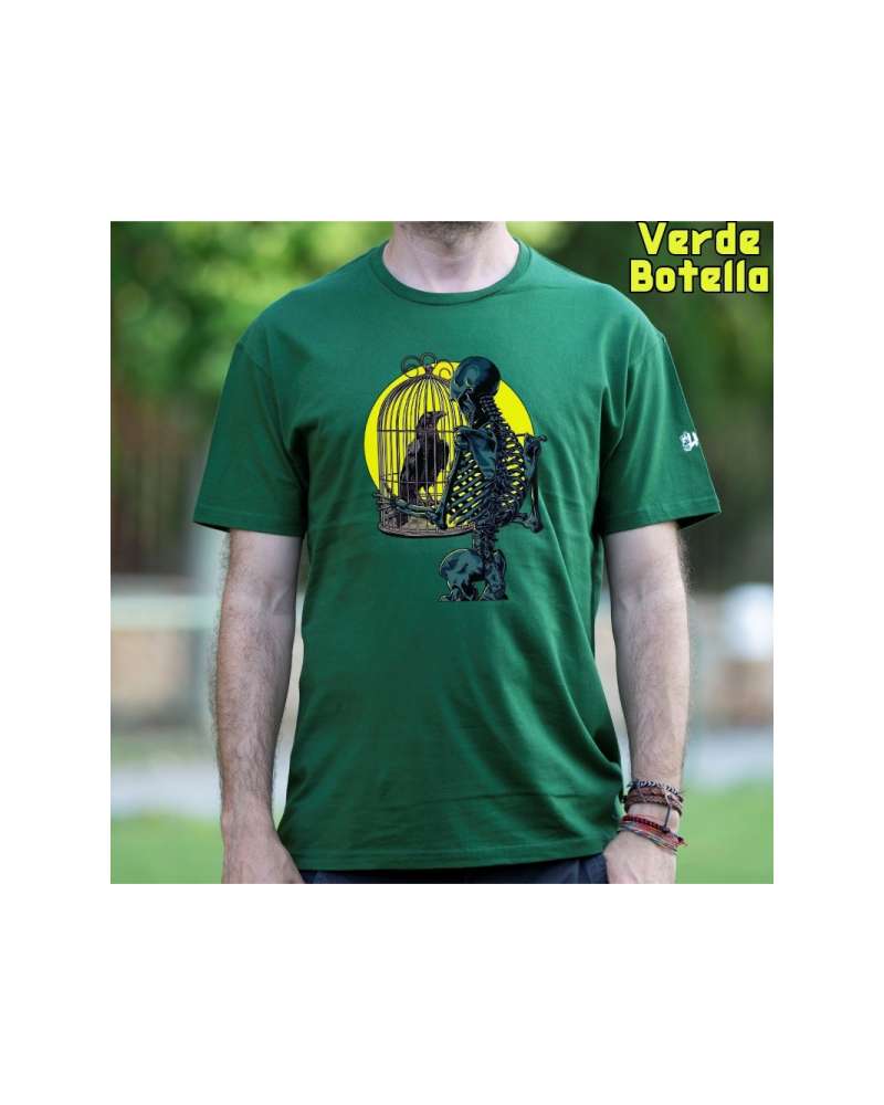 Camiseta Hombre Manga Corta - Raven