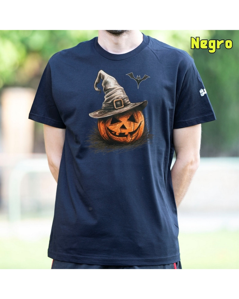 Calabaza - Camiseta Hombre Manga Corta