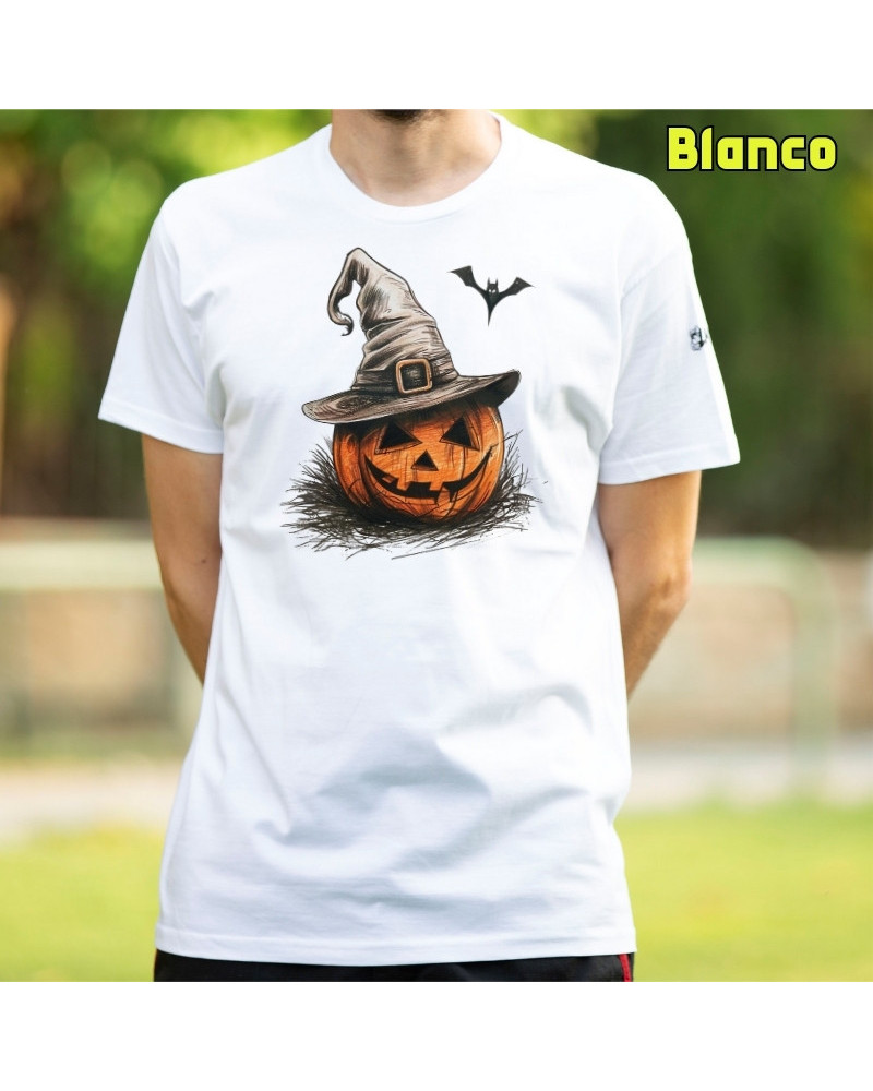 Camiseta Hombre Manga Corta - Calabaza