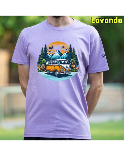 Camiseta Hombre Manga Corta - Furgo Adventure