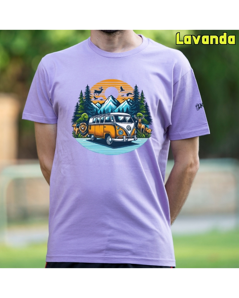 Camiseta Hombre Manga Corta - Furgo Adventure