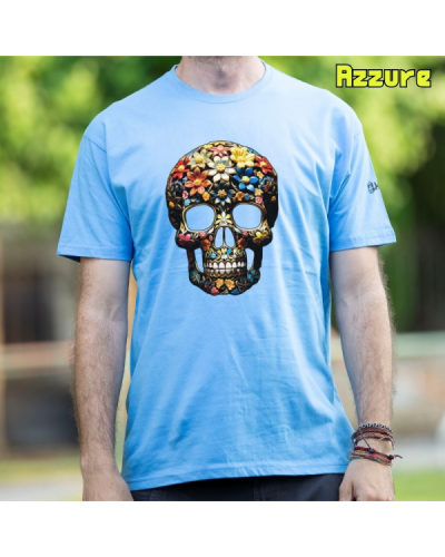 Camiseta Hombre Manga Corta - FLORIDA SKULL