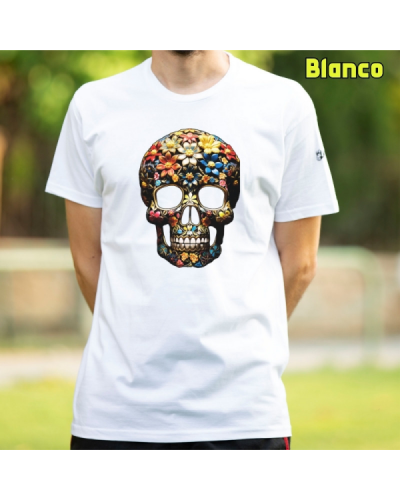 Camiseta Hombre Manga Corta - FLORIDA SKULL