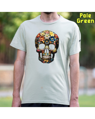 Camiseta Hombre Manga Corta - FLORIDA SKULL
