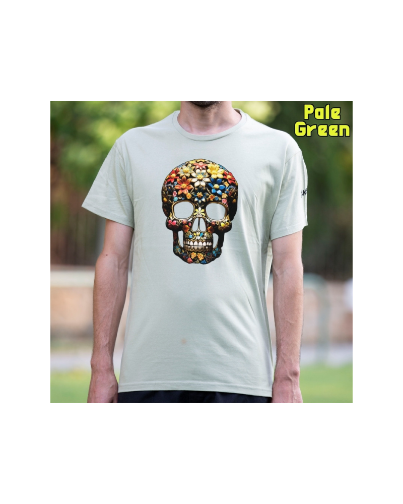 Camiseta Hombre Manga Corta - Florida Skull