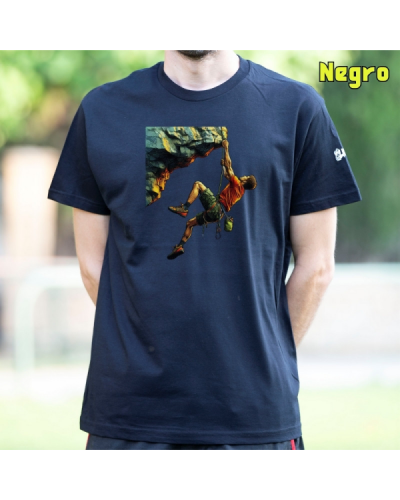 Colgado - Camiseta Hombre Manga Corta