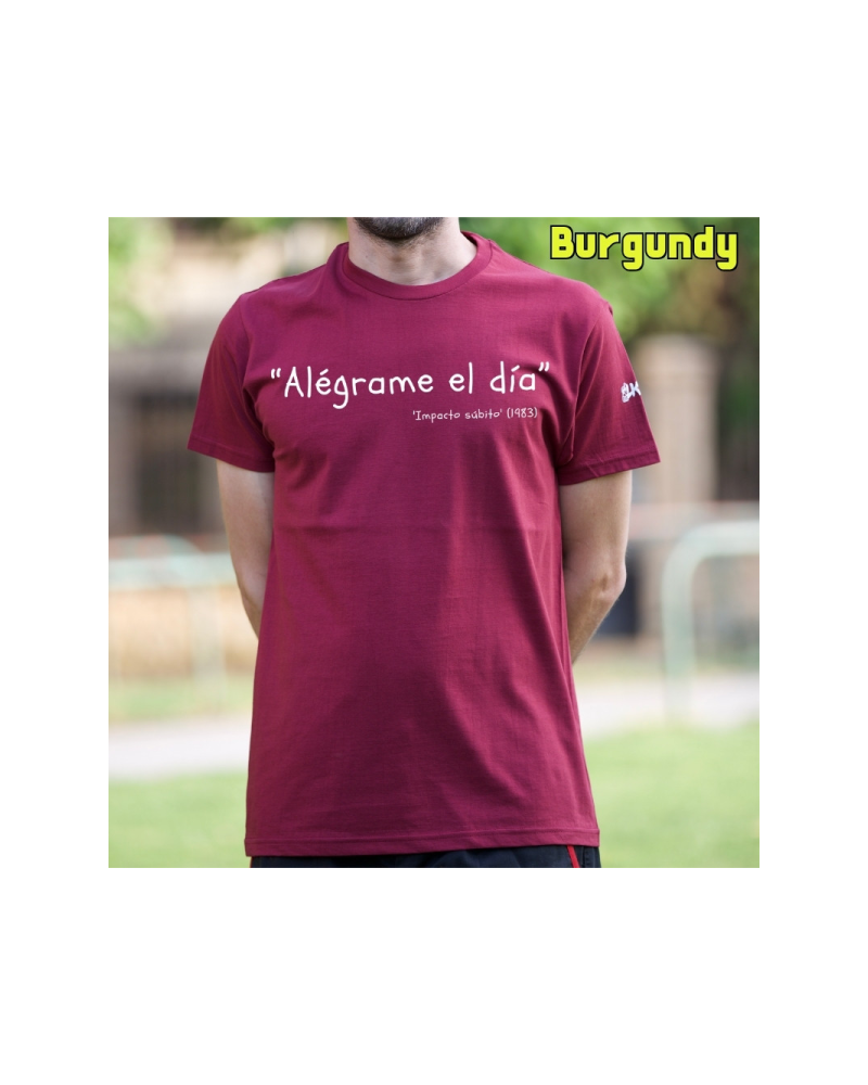 Camiseta Hombre Manga Corta - ALÉGRAME EL DíA
