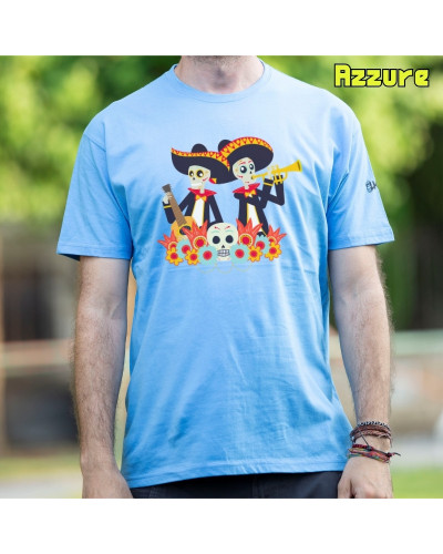 Camiseta Hombre Manga Corta - VIVA MEXICO