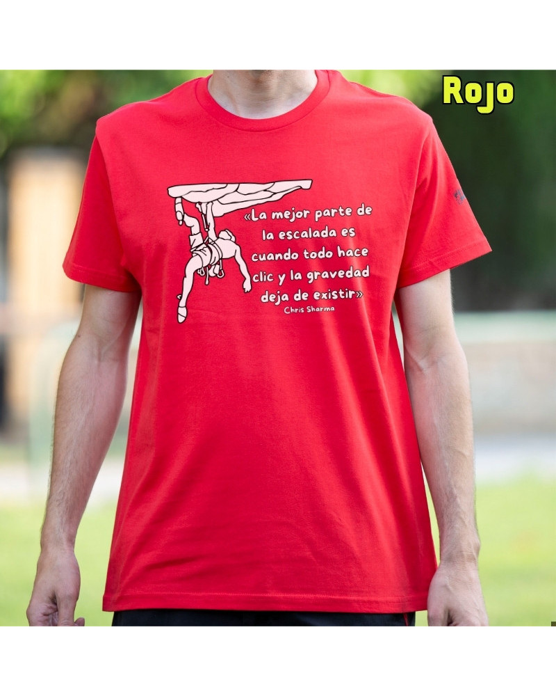 Camiseta Hombre Manga Corta - Sin Gravedad