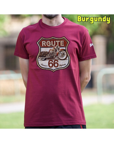Camiseta Hombre Manga Corta - ROUTE 66