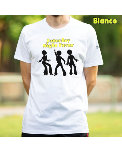 Camiseta Hombre Manga Corta - SATURDAY NIGHT FEVER