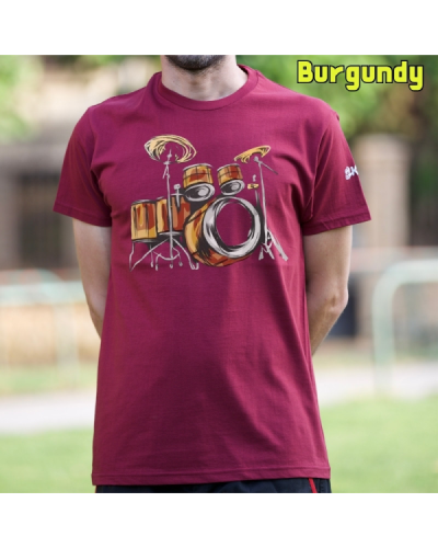 Camiseta Hombre Manga Corta - Drums