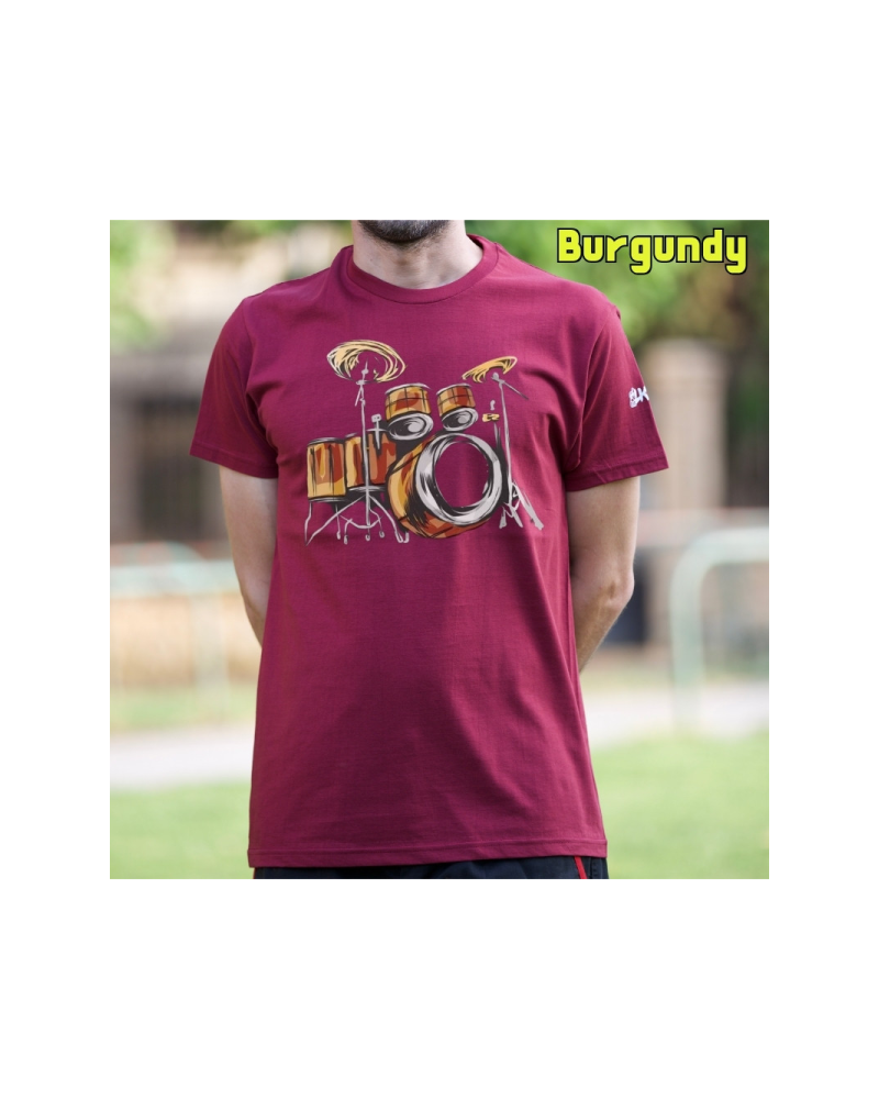 Camiseta Hombre Manga Corta - DRUMS