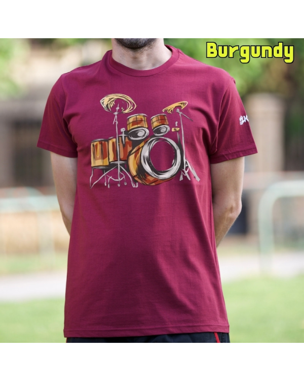 Camiseta Hombre Manga Corta - Drums