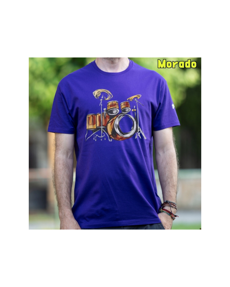 Camiseta Hombre Manga Corta - Drums