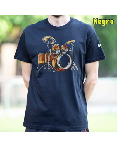 Camiseta Hombre Manga Corta - DRUMS