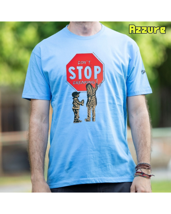 Camiseta Hombre Manga Corta - Don´t stop Dreaming