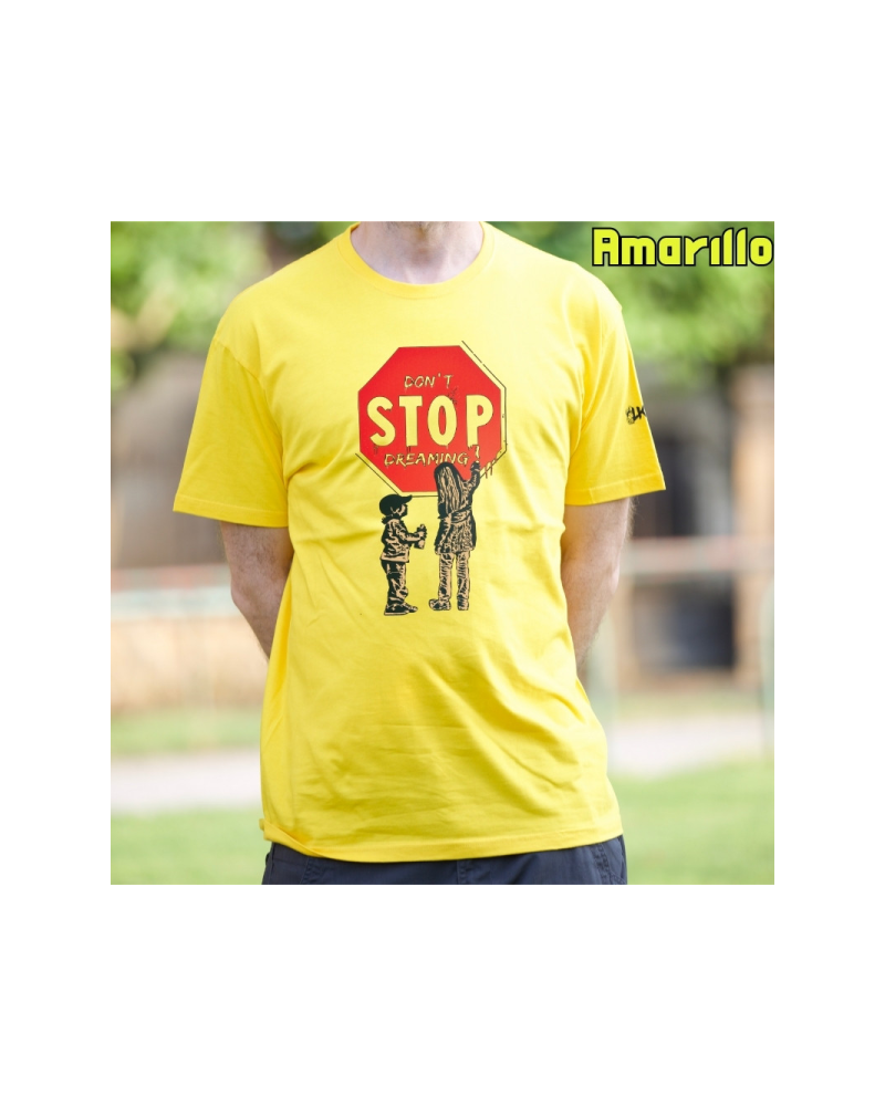 Camiseta Hombre Manga Corta - Don´t stop Dreaming