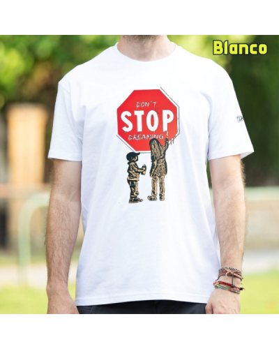 Camiseta Hombre Manga Corta - DONÂ´T STOP DREAMING