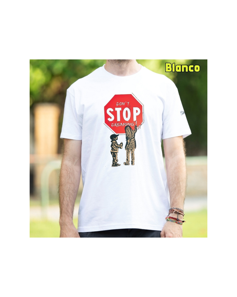 Camiseta Hombre Manga Corta - Don´t stop Dreaming