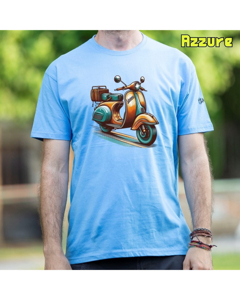 Camiseta Hombre Manga Corta - VESPA