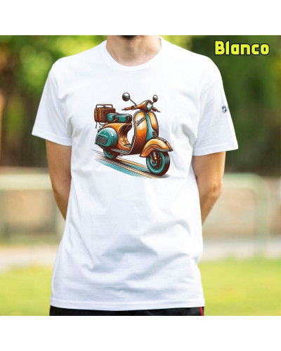 Camiseta Hombre Manga Corta - VESPA
