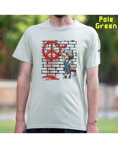 Camiseta Hombre Manga Corta - PEACE