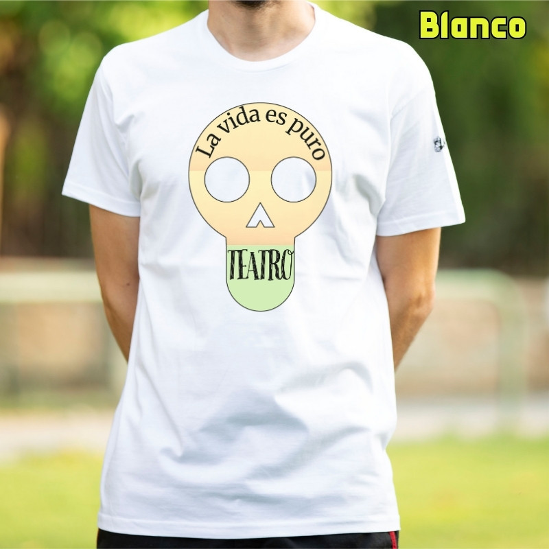 Camiseta Hombre Manga Corta - Puro Teatro