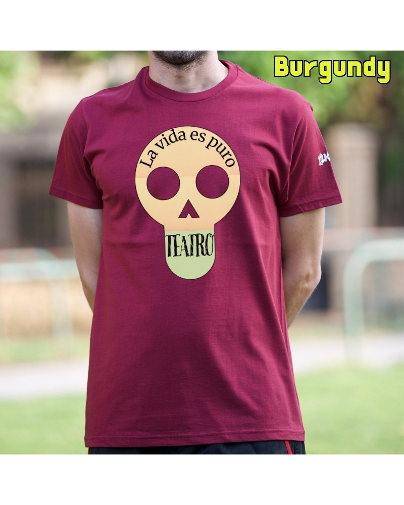 Camiseta Hombre Manga Corta - Puro Teatro