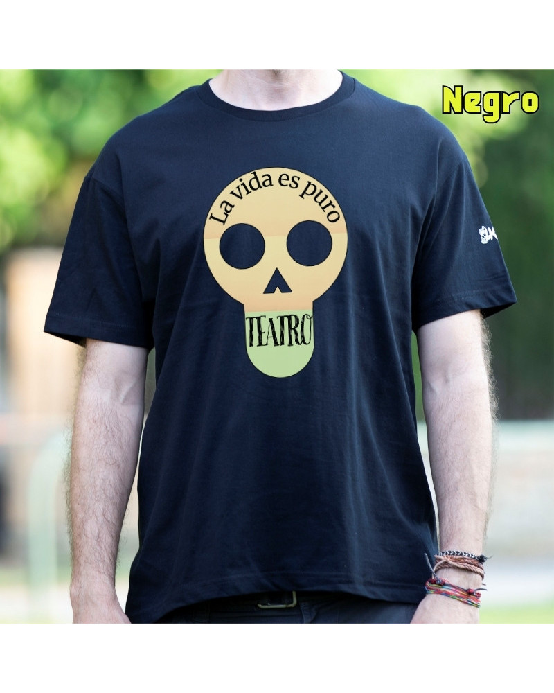 Camiseta Hombre Manga Corta - Puro Teatro