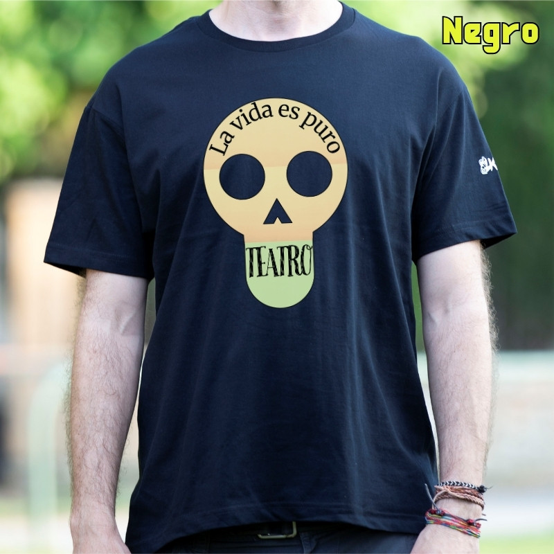 Camiseta Hombre Manga Corta - Puro Teatro