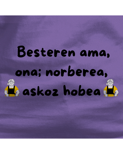 Emakumeen Kamiseta -  Besteren Ama Ona Norberea