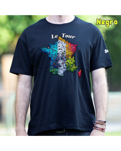 Camiseta Hombre Manga Corta - TOUR