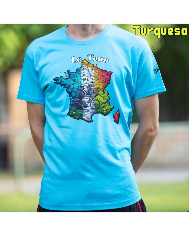 Camiseta Hombre Manga Corta - Tour