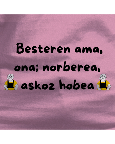 Haurren jertsea kaputxarekin - Besteren  Ama Ona Norberea