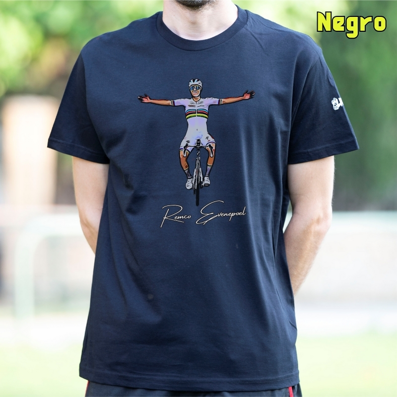 Camiseta Hombre Manga Corta - Evenepoel