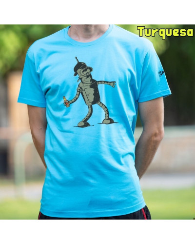 Camiseta Hombre Manga Corta - BENDER ANTIFA