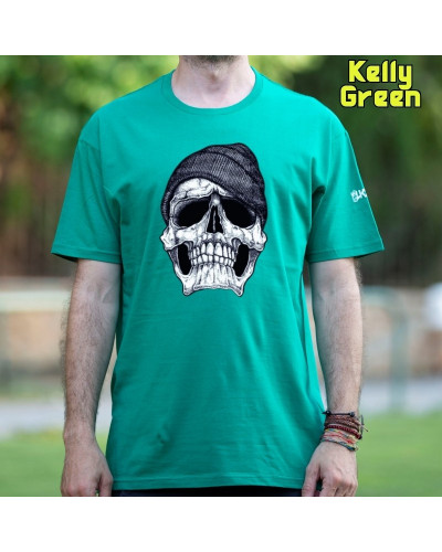 Camiseta Hombre Manga Corta - SKULL CAP