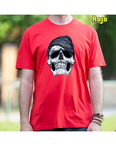 Camiseta Hombre Manga Corta - SKULL CAP